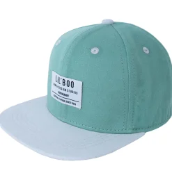 Kasket - Organic Block Snapback - Grøn|Lil' Boo Copenhagen Sale