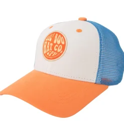 Kasket - Trucker - Blue/Orange/White|Lil' Boo Copenhagen Best