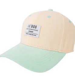 Kasket - Organic Block Snapback - Peach/Mint|Lil' Boo Copenhagen Hot