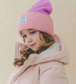 Lil'Boo Copenhagen Hue - Rib/Strik - Hygge - Pink/Purple|Lil' Boo Copenhagen Hot