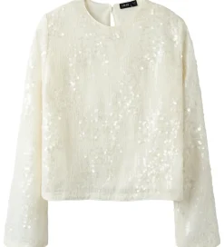 Bluse - NlfRisianna - White Alyssum|LMTD New