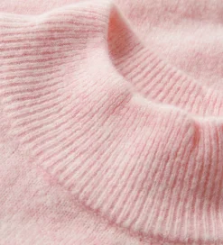 Bluse - Strik - NlfRiaa - Turtleneck - Crystal Pink|LMTD