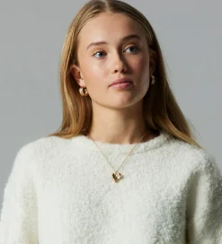 Bluse - Strik - NlfRoucle - Antique White|LMTD Discount