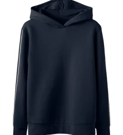 Hættetrøje - NlfBlake - Dark Sapphire/White Pipings|LMTD Online