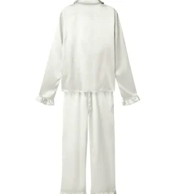 Pyjamas Set - Satin - NlfNightys - White Alyssum|LMTD Outlet