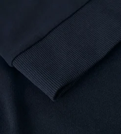 Sweatshirt - Noos - NlnNizu - Halv Lynlås - Navy Blazer|LMTD Online