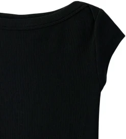 T-shirt - Rib - NlfEnvo - Sort|LMTD Hot