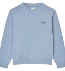 Sweatshirt - Solo - Faded Denim|Mads Nørgaard Discount