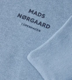 Sweatshirt - Solo - Faded Denim|Mads Nørgaard Discount