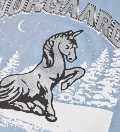 T-shirt - Tuvina - Faded Denim|Mads Nørgaard Clearance