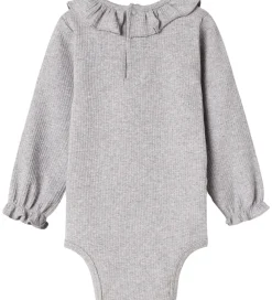 Body l/æ - Rib/Modal - Brandine - Light Grey Melange|MarMar Best