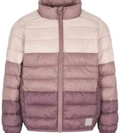 Dynejakke - Owe - Plum Shadow Block|MarMar Best