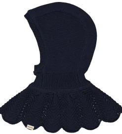 Elefanthue - Uld/Bomuld - 2-lags - Strik - Adalyn - Ink|MarMar Online