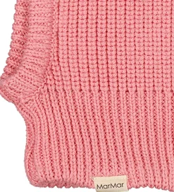 Elefanthue - Uld/Bomuld - 2-lags - Strik - Raspberry|MarMar Clearance