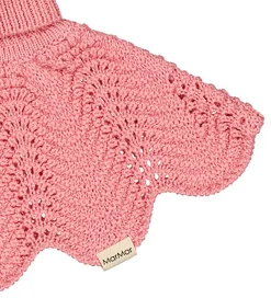 Halsedisse - Uld/Bomuld - Strik - Alani - Raspberry|MarMar Discount