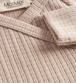 Heldragt m. Fødder - Pointelle - Rubello - Soft Beige|MarMar Clearance