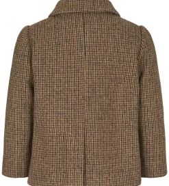 Jakke - Uld - Oval - Earthy Check|MarMar Sale