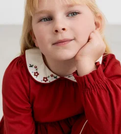 Kjole - Bomuld/Modal - Dielle - Hibiscus Red|MarMar Best