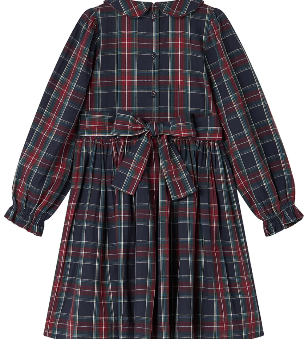 Kjole - Delice - Pilot Navy Check|MarMar Hot