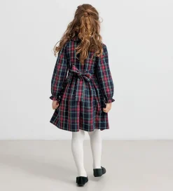 Kjole - Delice - Pilot Navy Check|MarMar Hot