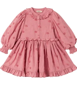 Kjole - Dipa - Pink Delight m. Blomster|MarMar Hot