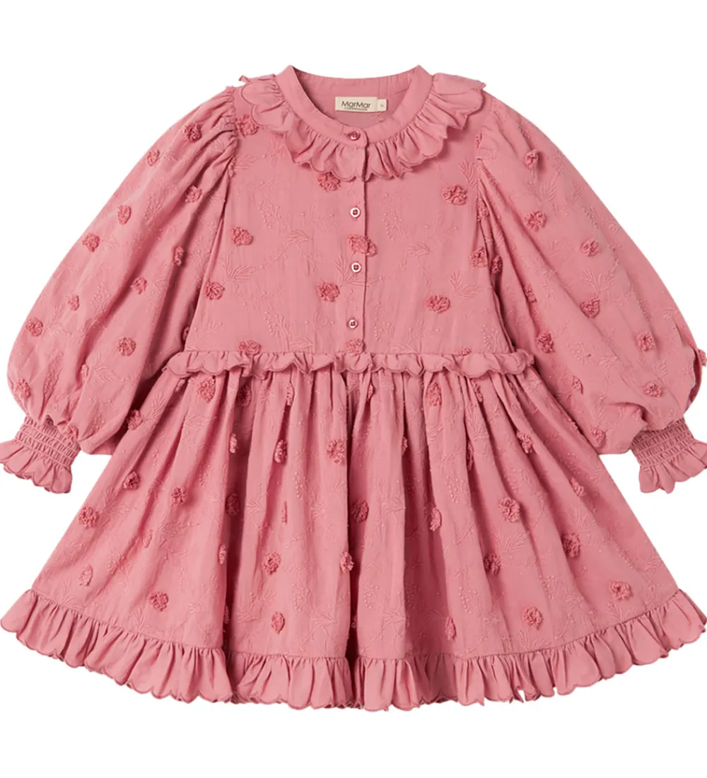 Kjole - Dipa - Pink Delight m. Blomster|MarMar Hot