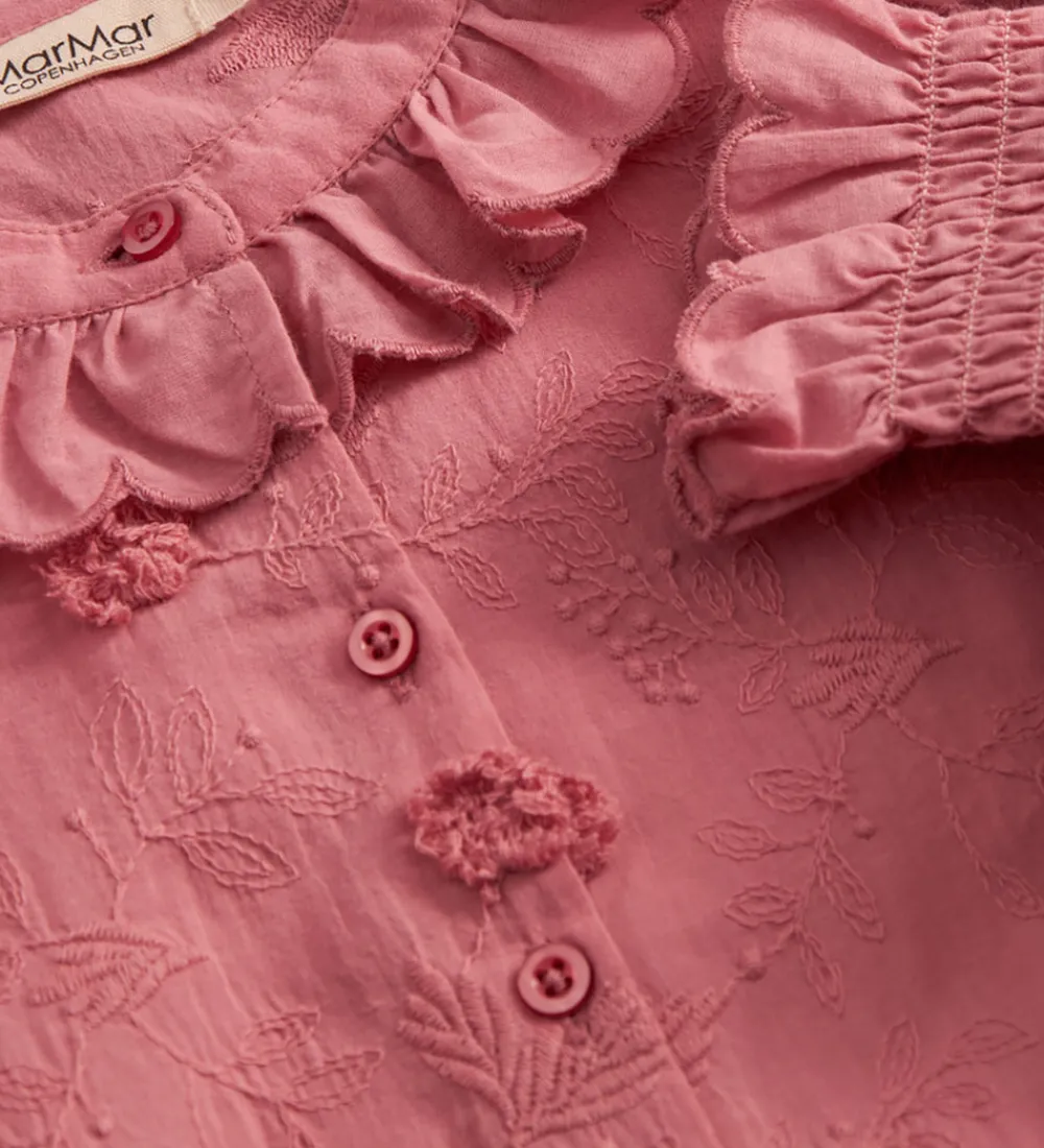 Kjole - Dipa - Pink Delight m. Blomster|MarMar Hot