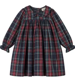 Kjole - Dulla B - Pilot Navy Check|MarMar Discount