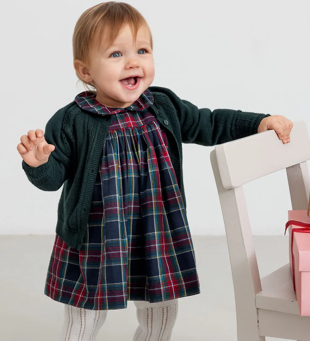 Kjole - Dulla B - Pilot Navy Check|MarMar Discount