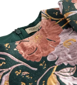 Kjole - Jacquard - Doreen - Winter Bouquet|MarMar Clearance