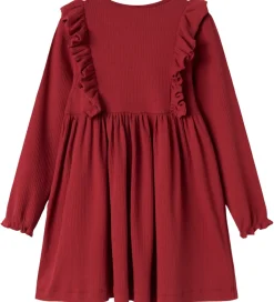 Kjole - Modal/Rib - Dikte - Hisbiscus Red|MarMar Clearance