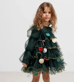 Kjole - Tyl - December - Dark Leaf|MarMar Hot