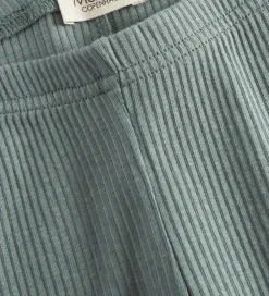 Leggings - Rib - Dusty Green|MarMar Outlet