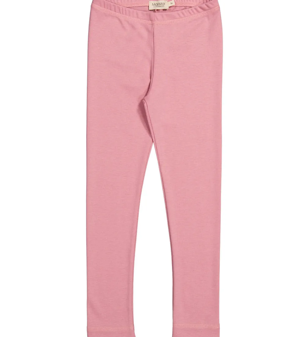 Leggings - Viskose/Polyester - Base Layer - Berry Mousse|MarMar Online