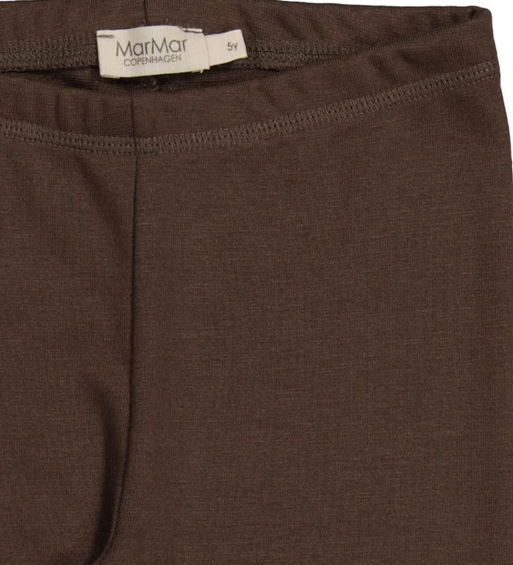 Leggings - Viskose/Polyester - Base Layer - Deep Choco|MarMar Outlet