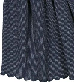 Nederdel - Sana Scallop - Blå/Hvidstribet|MarMar Online