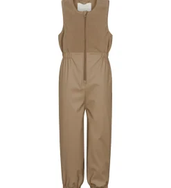 Regntøj m. Fleece - PU - Obo - Sepia Brown|MarMar Best