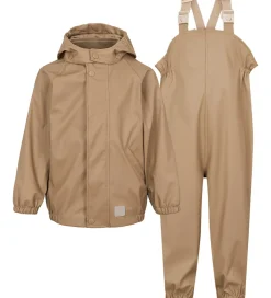 Regntøj m. Seler - PU - Oddy - Sepia Brown|MarMar Hot