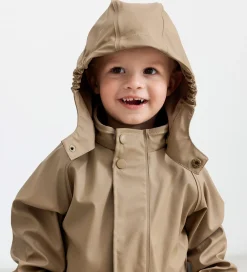 Regntøj m. Seler - PU - Oddy - Sepia Brown|MarMar Hot