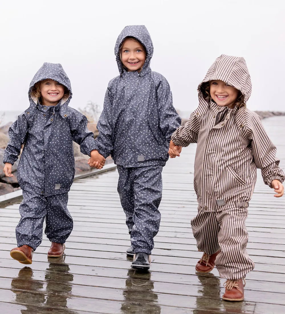 Regntøj m. Seler - PU - Oddy - Dried Petals|MarMar Discount