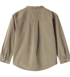 Skjorte - Fløjl - Torben - Mud|MarMar Online