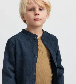 Skjorte - Torben - Dark Blue Stripe|MarMar