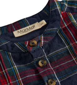 Skjorte - Totoro - Pilot Navy Check|MarMar Best