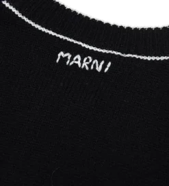 Cardigan - Uld - Sort|Marni Sale