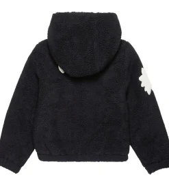 Fleecejakke - Sort m. Hvid|Marni Outlet