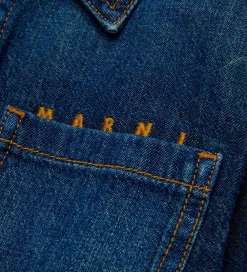 Skjorte - Denim - Blå|Marni Clearance