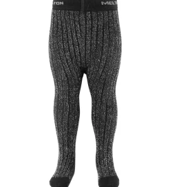 Strømpebukser - Bambus - Black|Melton Outlet