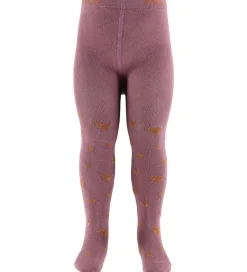 Strømpebukser - Hearts Tights - Grape Shake|Melton Online