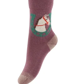 Strømper - Grape Shake m. Hest|Melton Clearance