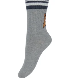 Strømper - Tiger - Lysegråmeleret|Melton New